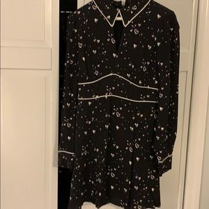 Parker black cocktail dress